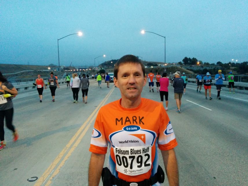 Mark Near Starting Line
Keywords: Mark Folsom Half Marathon