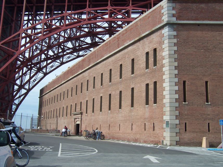 Keywords: Fort Point Golden Gate Bridge