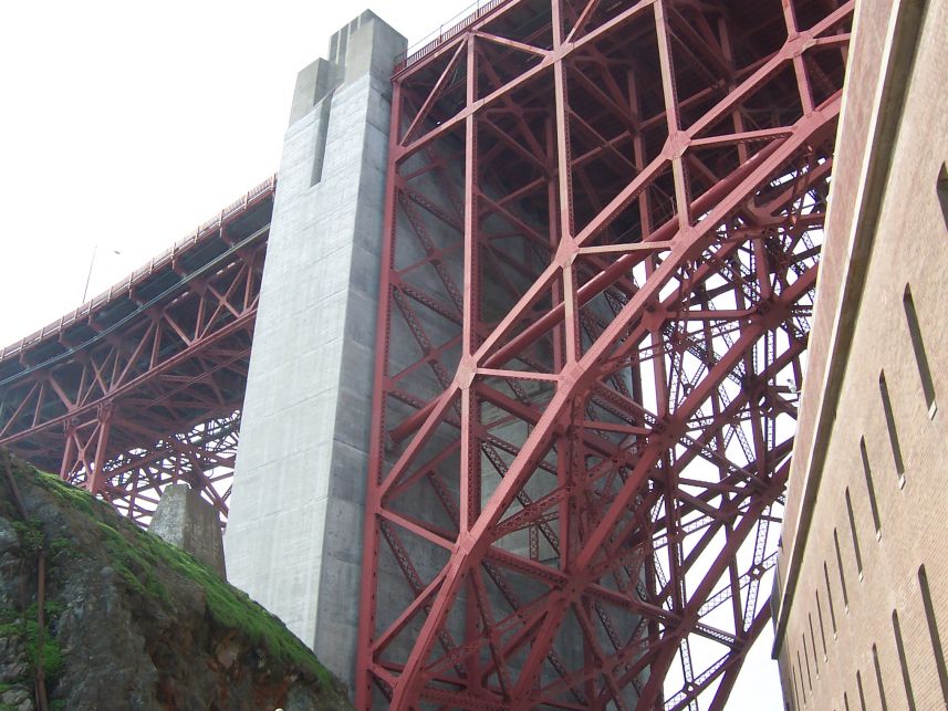 Keywords: Fort Point Golden Gate Bridge