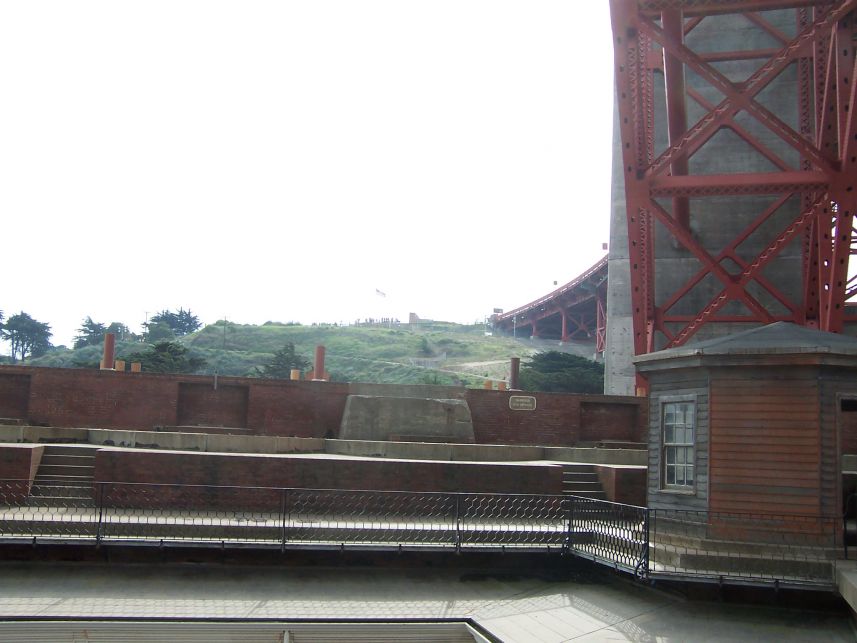 Keywords: Fort Point Golden Gate Bridge