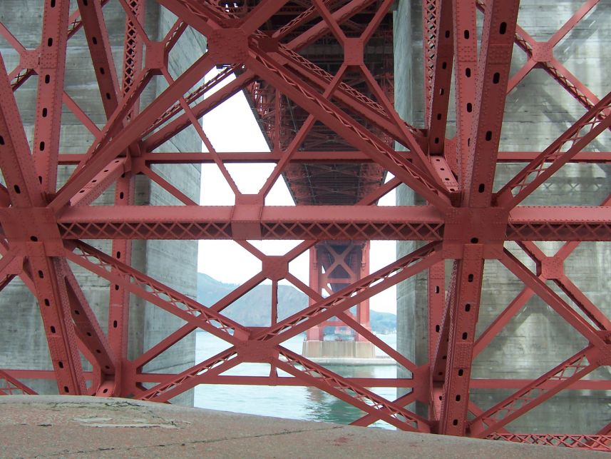 Keywords: Fort Point Golden Gate Bridge