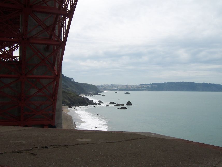 Keywords: Fort Point Golden Gate Bridge