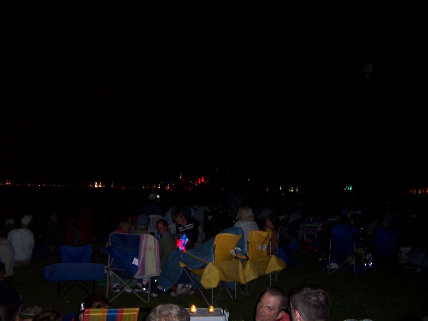 Waiting for fireworks on July 4th
Keywords: Lake Tahoe 4th of July