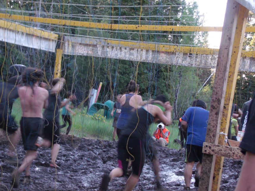 Rachelle doing Electric Shock Therapy
Keywords: Tough Mudder Tahoe Rachelle Electric Shock Therapy