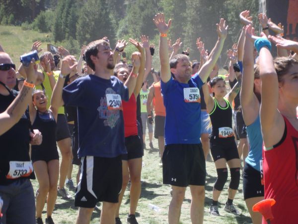 Chris and Mark warming up before Tough Mudder Challenge - 1
Keywords: Mark Chris Tough Mudder Tahoe 2014